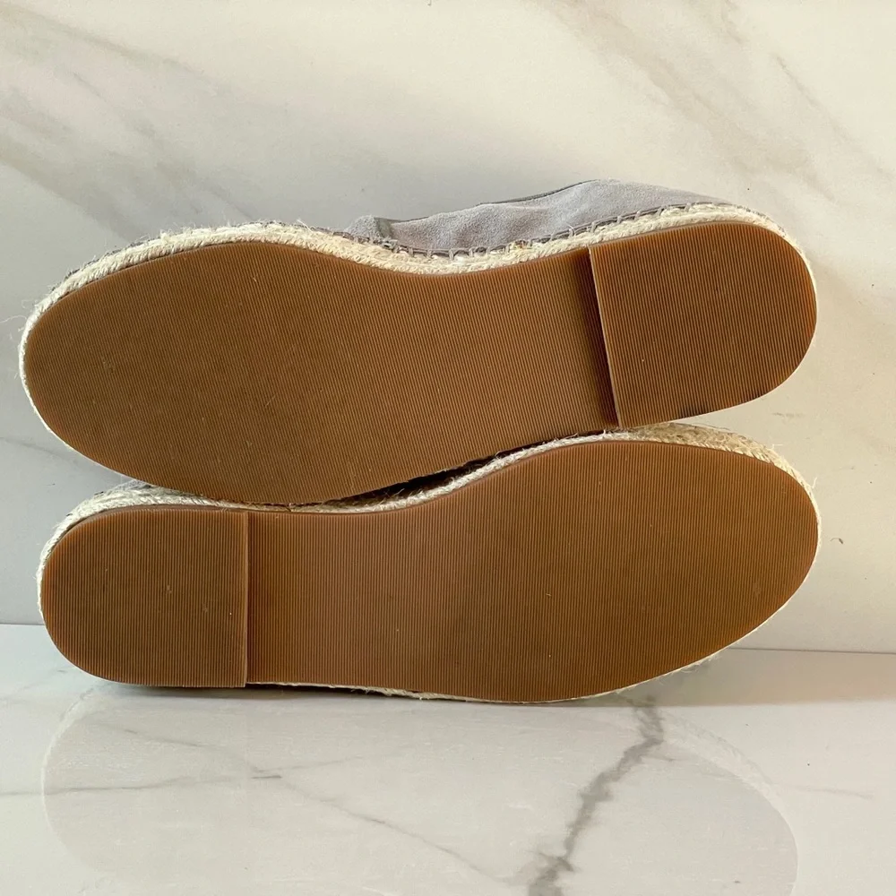 Blondo Basha suede leather espadrille 9.5 waterproof